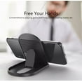 thumbnail image 3 of 1-Pack Universal Foldable Desk Stand Holder for Cell Phones & Tablets – Compact, Adjustable Mount Cradle for Home & Office Use TIKA, 3 of 7