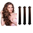 thumbnail image 1 of 3Pcs Overnight Curls Blowout Rods Kit, Heatless Curling Rods with Hook for All Hair Types, No Heat Natural Voluminous Curlers to Sleep In, 1 of 5