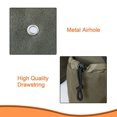 thumbnail image 2 of Canvas Bicycle Carrier Bag Rear Rack Trunk Bike Luggage Back Seat Pannier, 2 of 7