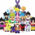 thumbnail image 1 of Set de 16 Figuras de Bloques de Anime Luchador – Maestro Tortuga Rey Demonio Black Goku Bills, Figuras de Construcción DIY para Juego y Exhibición, 1 of 10