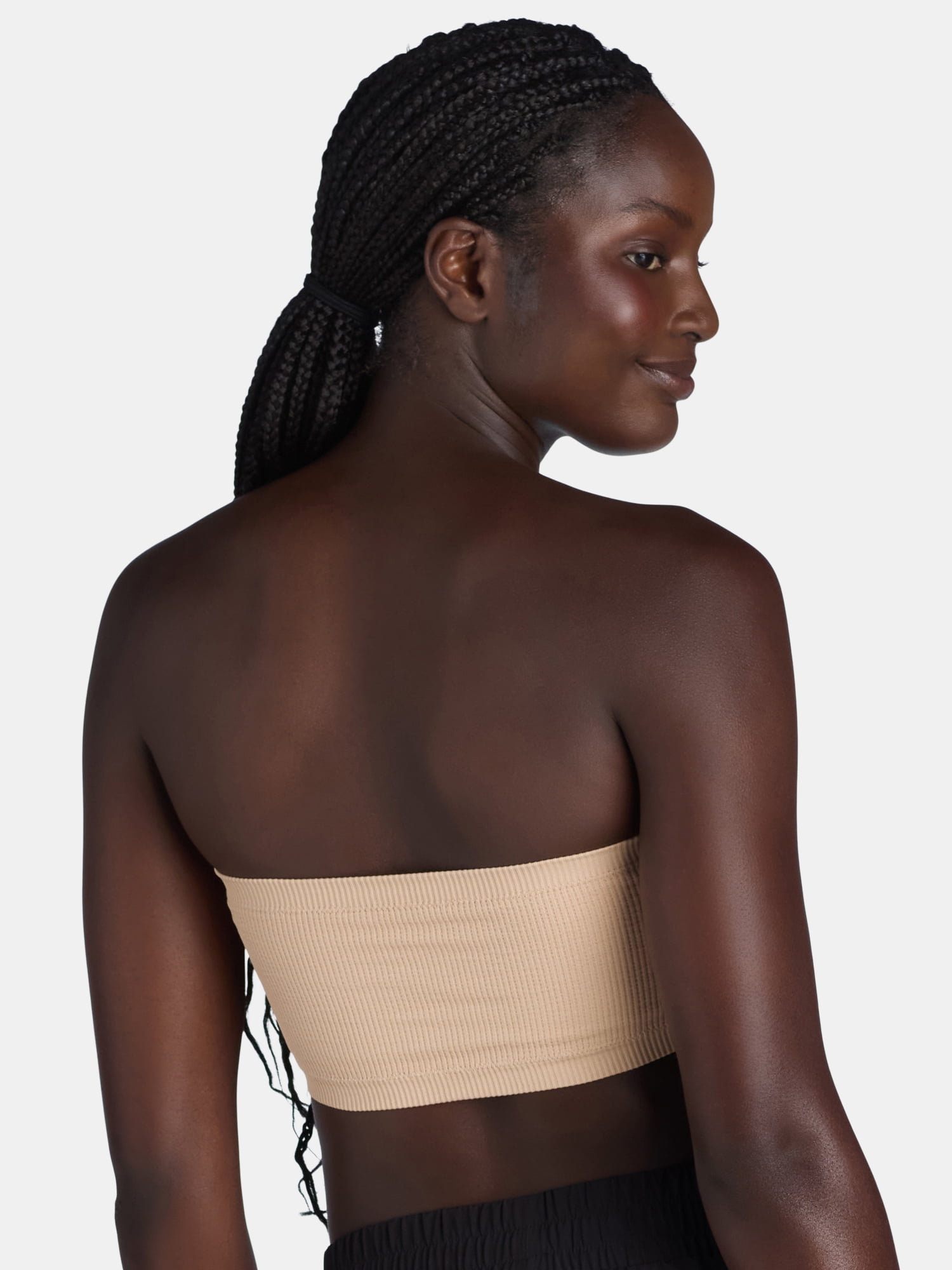 No Boundaries Seamless Bandeau Bra, Women's and Women's Plus, Sizes XS-3XL