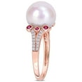 thumbnail image 3 of Everly Women's Ruby 10k Rose Gold Ring, 3 of 8