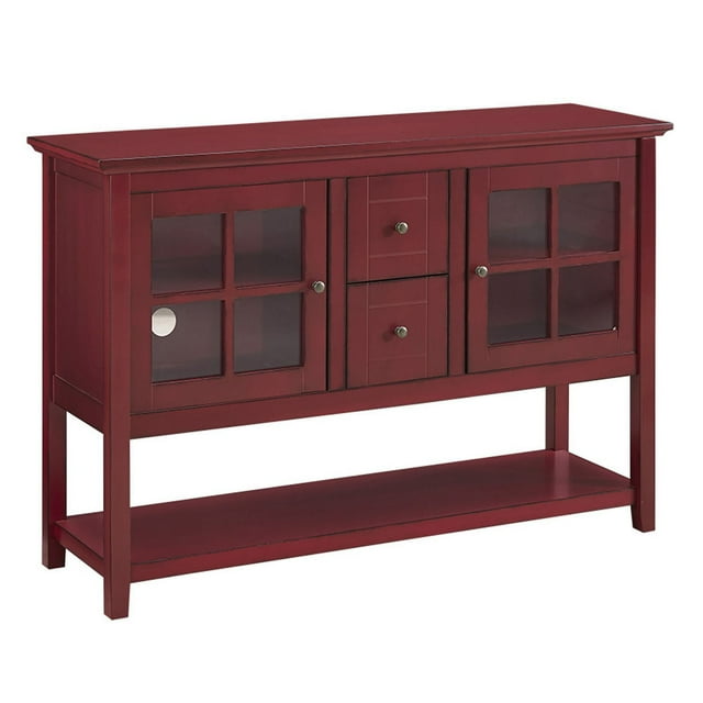 Manor Park Rustic Farmhouse Buffet and Storage Cabinet - Multiple Finishes