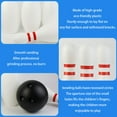 thumbnail image 4 of Wekvgz 12pcs Kids Bowling Set Includes 10 Classical White Pins and 2 Balls Early Education Bowling Toy Portable Indoor Outdoor, 4 of 8