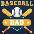 thumbnail image 3 of CafePress - Baseball Dad Long Sleeve T Shirt - Mens Hooded Shirt, 3 of 3