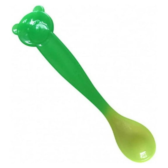 MesaSe Temperature Sensing Spoon for Kids Boys Girls Silicone Spoon Feeding Baby Spoons Baby care set Feeding Spoon