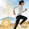 thumbnail image 3 of Women's Long Sleeve UPF 50+ UV Sun Protection Shirts Rash Guard Swim T-Shirt/Hoodie Quick Dry for Outdoor Hiking, 3 of 6