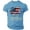 002Light Blue, variant on Mens Usa Flag Graphic Tshirt Patriotic Short Sleeve Crew Neck American Flag Print Tee Casual Independence Day Loose Fit Tshirt Light Blue 4XL