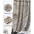 thumbnail image 3 of Vintage Wood Grain Blackout Curtains for Bedroom Living Room Darkening Curtains 63 Inches Long Farmhouse Country Door Retro Window Curtain 2 Panels Set Window Treatment Grommet Drapes 52"x63", 3 of 9