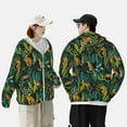 thumbnail image 4 of Lsque Jungle Leopard Yellow UPF 50+ Lightweight Sun Protection Men's Women's Long Sleeve Shirt, Hoodie Performance -XX-Large, 4 of 9
