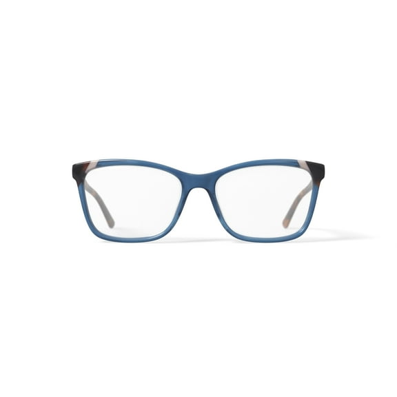 Walmart Women's MV025 Kelley Square Prescription Eyeglasses with Case, Blue