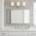 thumbnail image 2 of 85423BN Lark Bri - 45W 3 LED Medium Bath Vanity-9 Inches Tall and 24 Inches Wide-Brushed Nickel Finish, 2 of 10