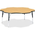 thumbnail image 2 of Adult Black Edge Six-leaf Table, 2 of 2