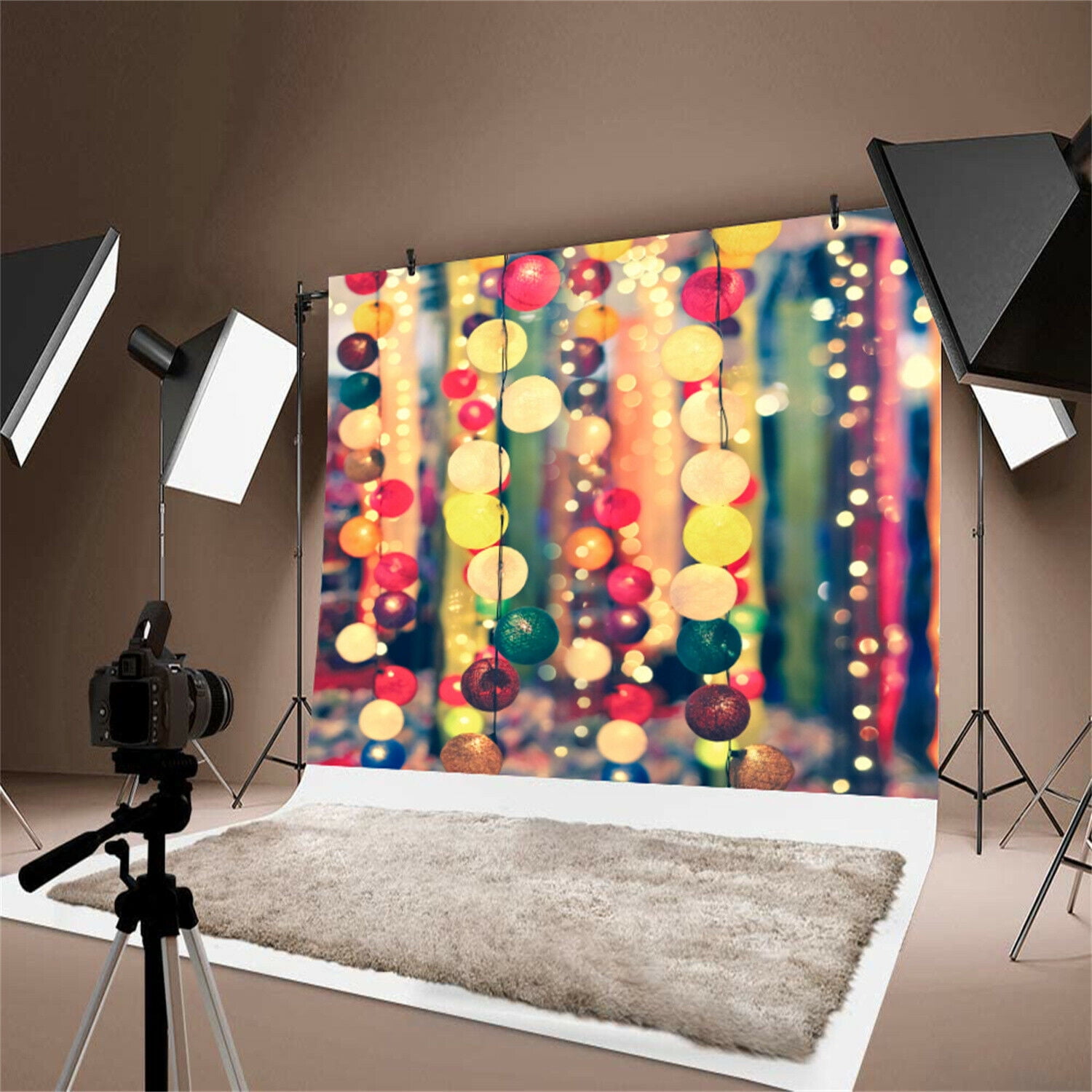 3*5ft 4*4ft 5*7ft White Screen Photography Background Photo Backdrop Cloth