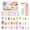 Floral Candies, variant on Press on Nails for Girls, 144pcs Kids Press on Nails for Girls, Full Cover Fake Nails for Kids Girls 3-12 Years, Short Acrylic Nails Set