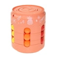thumbnail image 1 of Juguetes educativos para niños, juego de rompecabezas giratorio con cubo, hilandero de mano, giroscopio de dedo naranja, 1 of 9