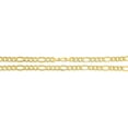 thumbnail image 5 of 10k Yellow Gold 9.5mm Lite Figaro Chain Link Necklace, 5 of 5
