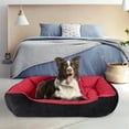 thumbnail image 6 of PayUSD Dog Beds for Large Dogs with Dog Blanket & Plush Bone Washable Calming Cat Bed Pet Bed, 6 of 11