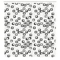 thumbnail image 2 of Ambesonne Modern Shower Curtain, Modern Monochrome Squares, 69"Wx75"L, Charcoal Grey and White, 2 of 4