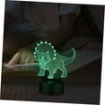 thumbnail image 3 of YSTIAN Night Lights Night Light Baby Decor Animal Night Light Kids' Room Décor 3D LED Light Kids Lamp Acrylic Colorful Creative Dinosaur Shape Light LED Dinosaur Night Light LED, 3 of 9