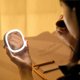 thumbnail image 1 of Rechargeable Travel Makeup Mirror with 30 LED Lights, Portable and Illuminated(White), 1 of 5
