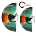 thumbnail image 3 of RMDQTR Festive Christmas Tree Skirt35.4x35.4in - Holiday Home Decor for Xmas Party Black Cat's Halloween, 3 of 6
