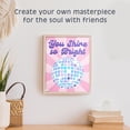thumbnail image 6 of Pink Picasso Kits Self Care Collection Paint by Number for Teens, Tweens, Adults & Beginners  DIY Unique 8x10 Canvas Painting Kit  Color by Numbers Art Paint Canvas  You Shine So Bright, 6 of 8