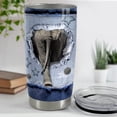 thumbnail image 4 of SANDJEST Vaso Térmico de Acero Inoxidable de 20oz con Diseño de Elefante, 4 of 7