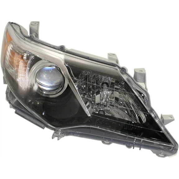 Headlight Compatible With 2012-2014 Toyota Camry Right Passenger Halogen With bulb(s)