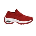thumbnail image 2 of CUSHIONAIRE Women's Breeze Stretch Knit Slip on Athletic Shoe +Memory Foam & LiteSole Technology, 2 of 5