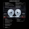 thumbnail image 3 of R1 Concepts Front Rear Brakes and Rotors Kit |Front Rear Brake Pads| Brake Rotors and Pads| Performance Off-Road Brake Pads and Rotors WBVN2-54040, 3 of 3