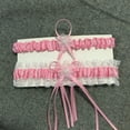 thumbnail image 1 of Wedding Bridal Legs Garter Set Bridal Garters Lace Belt Pink, 1 of 5