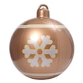 thumbnail image 1 of Giant Christmas PVC Inflatable Decorated Ball, Christmas Inflatable Outdoor Decorations Holiday inflatables Balls Decoration GH834, 1 of 7