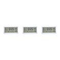 thumbnail image 4 of Wosthever Reloj Estilo simple Termómetro LCD Higrómetro Monitor de temperatura inteligente Relojes en blanco y negro Modo de repetición Type3 NO3, 4 of 6