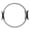 Gray, variant on YAHHU Home Fitness Yoga Ring Gym Exercise Body Building Pilates Circle Resistance Ring for Toning Inner Outer Thighs Arms Core, 16.14 inches / 41 cm, Gray