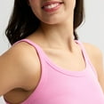 thumbnail image 3 of Juniors' SO® Scoop Neck Drapey Ribbed Tank Top Color: Iced Aqua Size: MEDIUM, 3 of 4