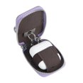 thumbnail image 4 of Royal Bagger Mini Portable Zipper Earphone Bags Genuine Leather Small Key Wallet with Keychain Fashion Simple Headphone Bag 2901, 4 of 9