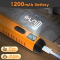 thumbnail image 3 of Pet Nail Grinder for Dog Cat, 5-Speeds Dog Nail Grinder 1200mAh Rechargeable Trimmer LED Light Nail Grooming Clipper for Small Medium Pets, 3 of 7