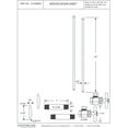 thumbnail image 3 of Westbrass 20" Bullnose Dual Facuet Supply Line Kit with Cross Handle Angle Shut Off Valves, Polished Nickel, 3 of 8