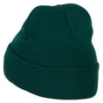 thumbnail image 2 of Massachusetts State Flag Map Embroidered Long Beanie - Dk Green OSFM, 2 of 5
