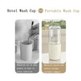 thumbnail image 7 of Vacemry Under $5 Travel Toothbrush Cup Container, Portable Dental Care Storage with Secure Lid, Leak-Proof Toothbrush Holder for Brushing Teeth Gargle, Compact Design for Toiletry Organization, 7 of 7