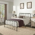 thumbnail image 2 of Weston Home Montgomery Spindle Metal Platform Bed, Full, Black, 2 of 6