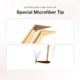 thumbnail image 3 of Curacoro Lash Tweezer - Professional & Precision Fiber Tip Grip Lash Tweezers for Eyelash Extensions, Multi Shapes & Purposes Tweezers for Volume, Isolation & Classic Lashes (Silver, Only Fan), 3 of 8