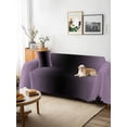 thumbnail image 3 of Purple Black Ombre Couch Cover for Dogs, Modern Gradient Abstract Art Washable Sofa Covers Slipcover for Pets Dogs Futon Cover, Couch Recliner Covers, Oversized Chair Slipcover 71"x91", 3 of 9