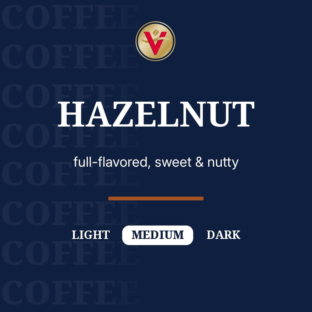 Victor Allen's Coffee Hazelnut, Medium Roast, 80 Count, Single Serve Coffee Pods for Keurig K-Cup Brewers