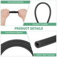 thumbnail image 2 of Uxcell Silicone Tubing, 3/32inch(2mm) ID x 5/32inch(4mm) OD Silicone Rubber Vacuum Tube, 20ft(6 M) High Temp Water Air Hose Pipe [Black], 2 of 7