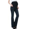 thumbnail image 2 of Maternity Women's Flare Leg Denim Jeans - Rich Indigo 29, 2 of 4