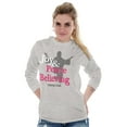 thumbnail image 4 of Joy Peace Believing Religious Plus Size Long Sleeve Graphic Tee Shirt Brisco Brands 2X, 4 of 5