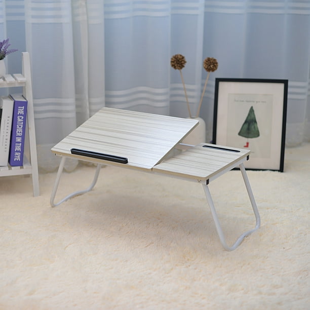 Folding Laptop Desk Adjustable Table Stand For Adult Kids Laptop