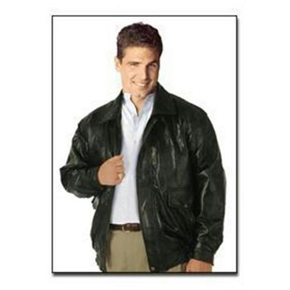 Roman Rock Design Genuine Leather Jacket